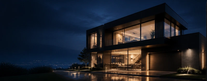 Nowoczesny dom z instalacją Smart Home